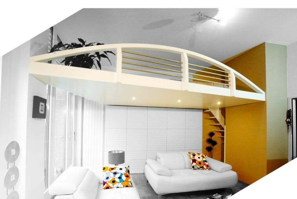 Lit Mezzanine Avec Plateforme